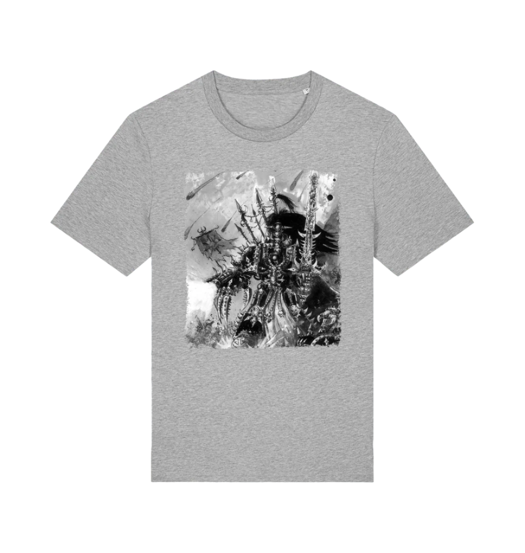 Heather Grey Printed T-shirt